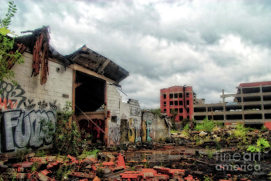 Architecture Photograph - Detroit Apocalypse 2 by Walter Neal