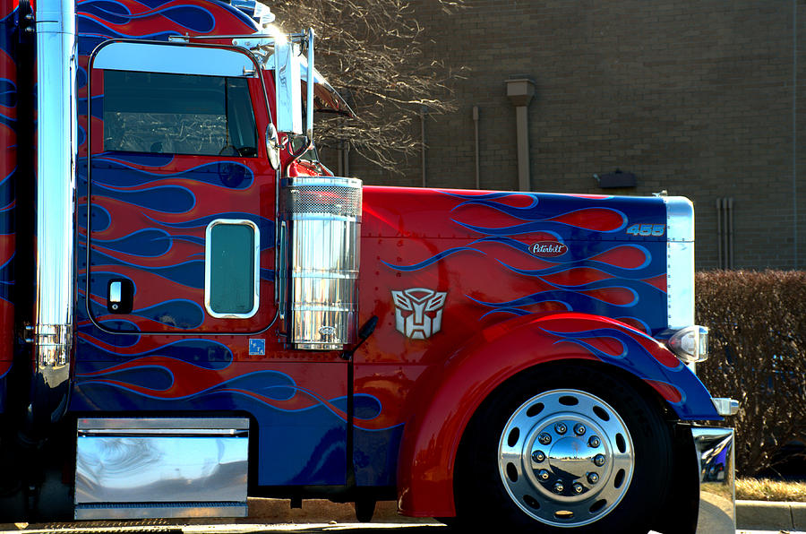 Transformers Optimus Prime Tow Truck #2 Photograph by Tim McCullough