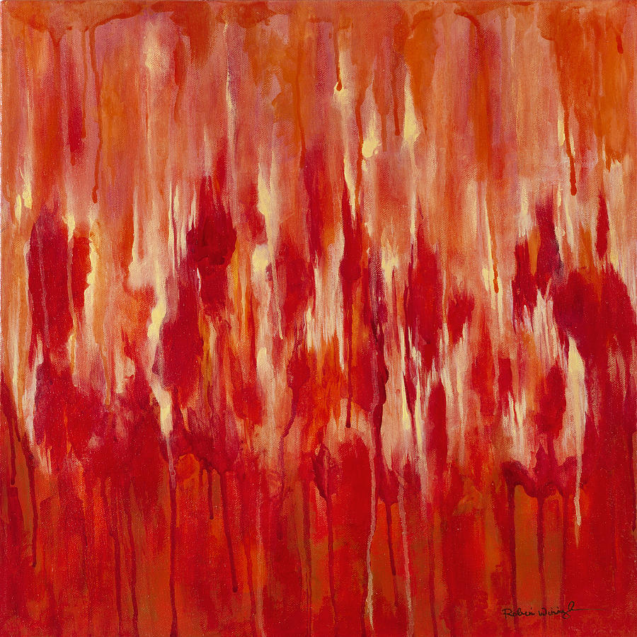 Abstract Painting - Transfusion by Robin  Winningham