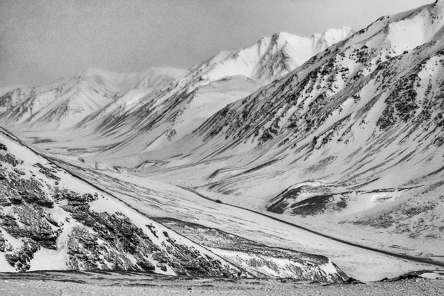Transiting the Mountain Pass Photograph by John Roach
