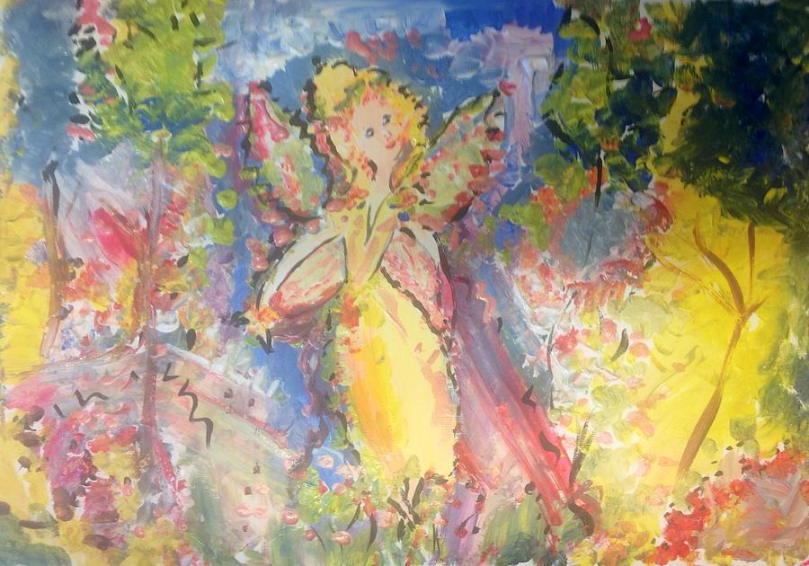 Transitional fairy Painting by Judith Desrosiers