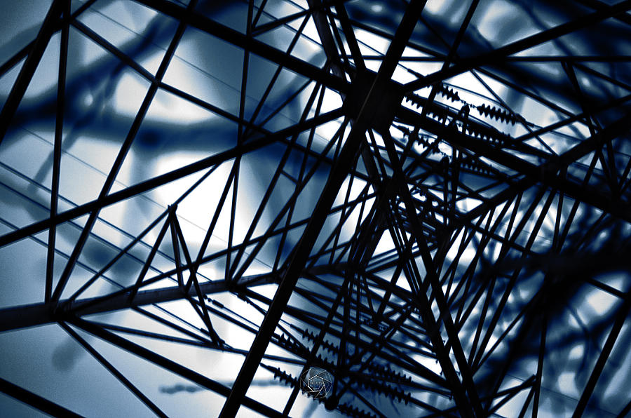 Richmond Photograph - Transmission Tower by Brian Archer