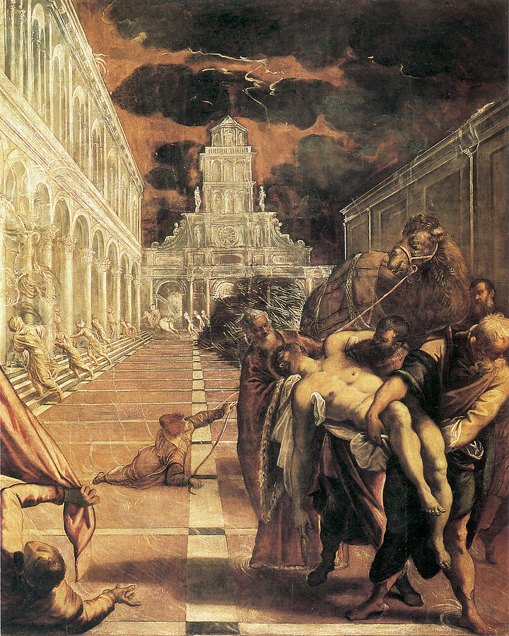 Transport of the Body of Saint Mark Photograph by Tintoretto