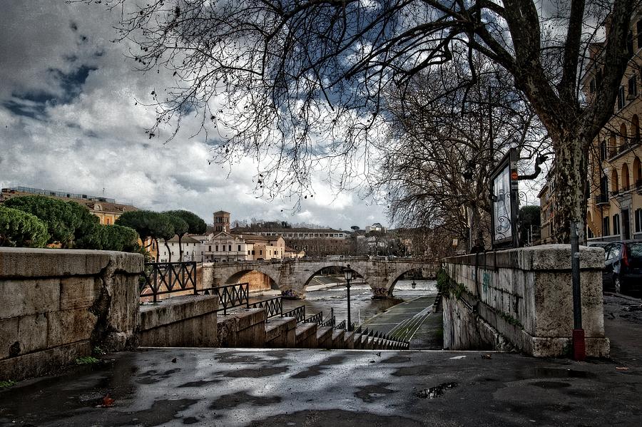 Trastevere on the Tiber Photograph by Allan Van Gasbeck