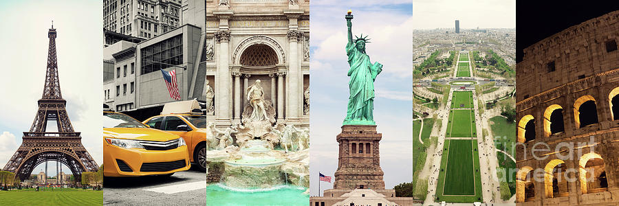 Travel Collage Of Famouse Places Photograph By Antonio Gravante Travel Collage Of Famouse Places Photograph By Antonio Gravante
