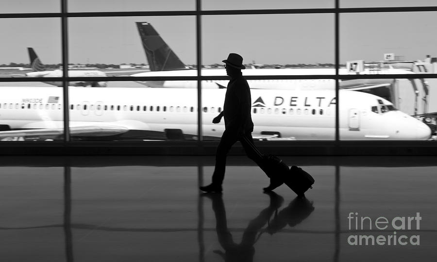 Travel on Delta Airlines in Indianapolis Photograph by ELITE IMAGE photography By Chad McDermott