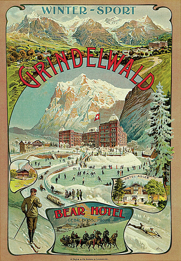 Grindelwald Photograph by Unknown Artist