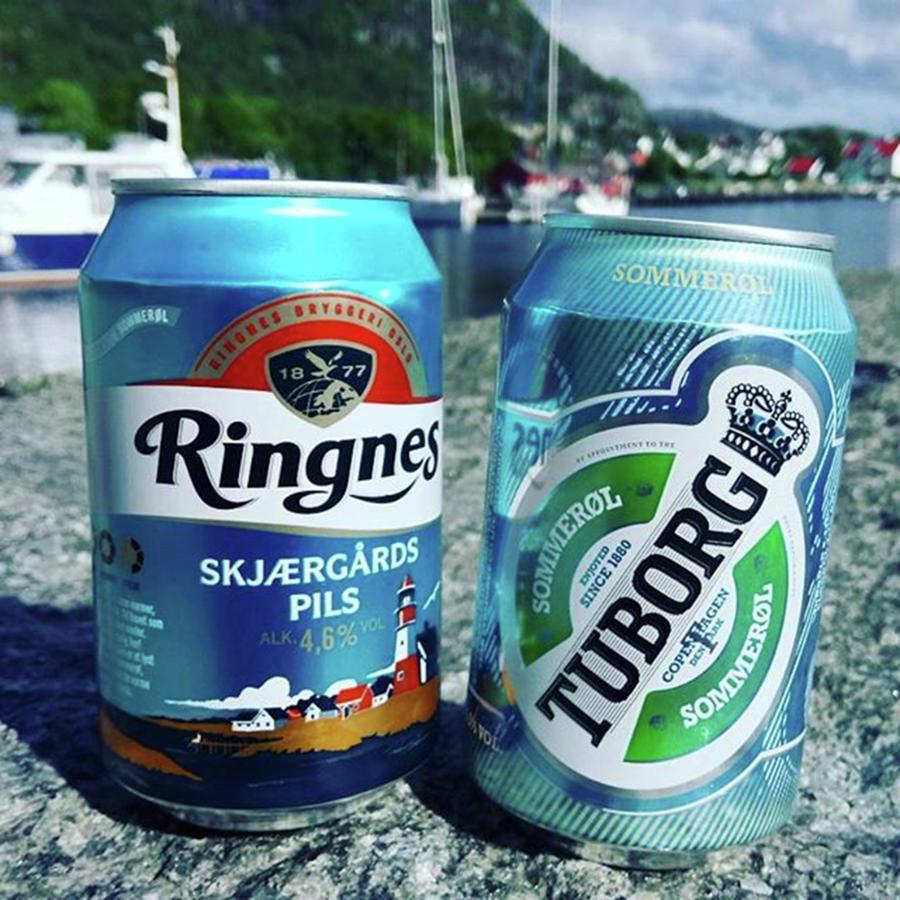 Beer Photograph - #travel #reise #norway #norwegian #beer by Sumire Kasagawa