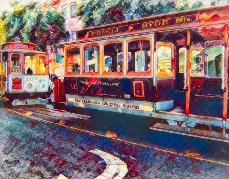 Travel San Fran Style Photograph by Tricia Marchlik
