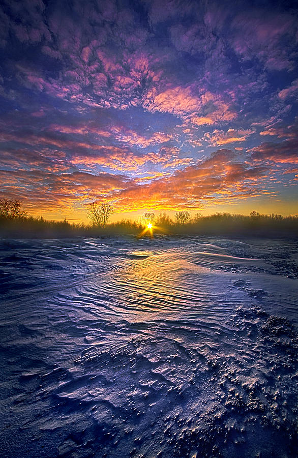 Winter Photograph - Traveled by Many, Remembered by Few by Phil Koch