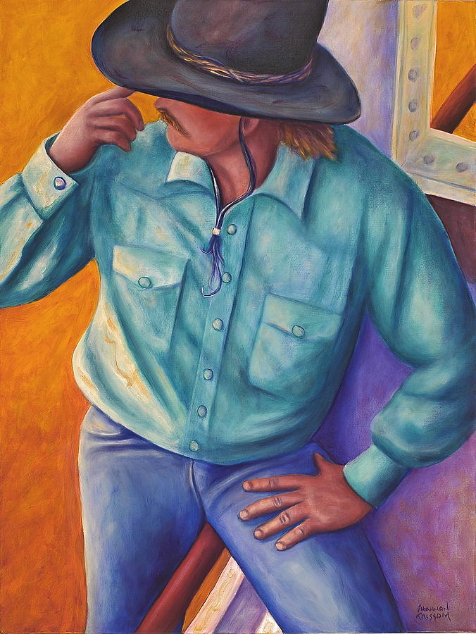 Travelin Man Painting by Shannon Grissom