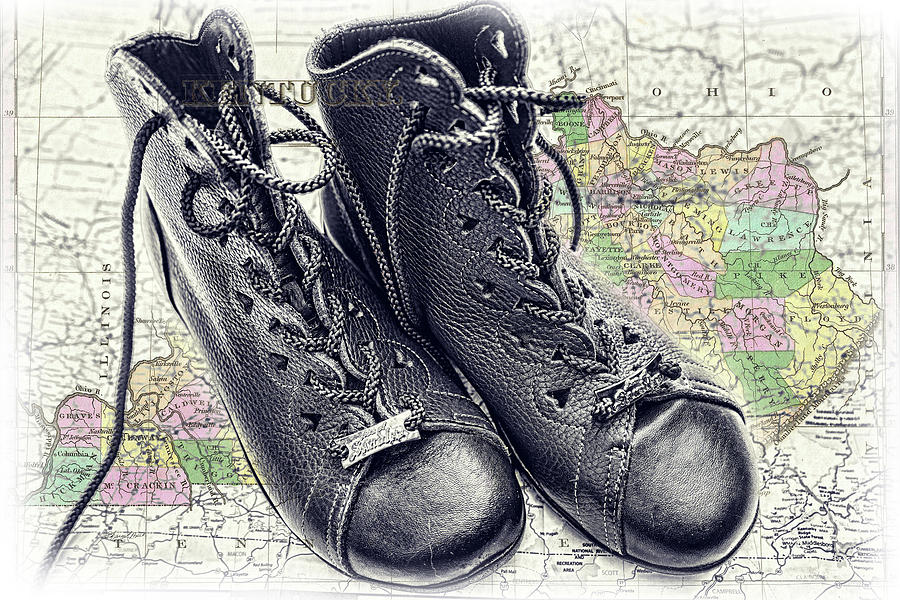 Traveling Boots Kentucky Photograph by Sharon Popek