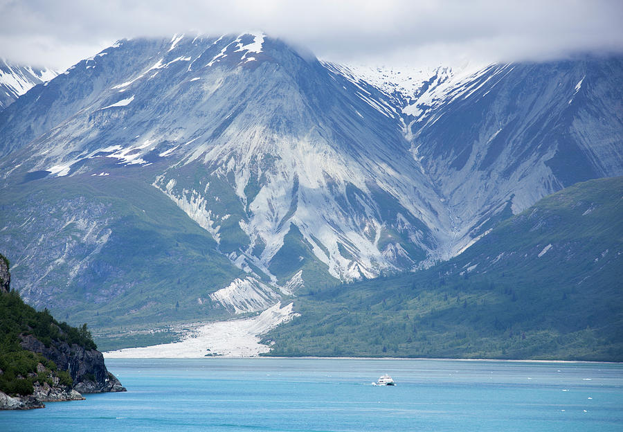 Traveling In Glacier Bay Photograph by Ramunas Bruzas