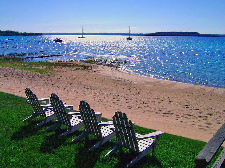 Traverse Bay Reverie Photograph by Kris Rasmusson
