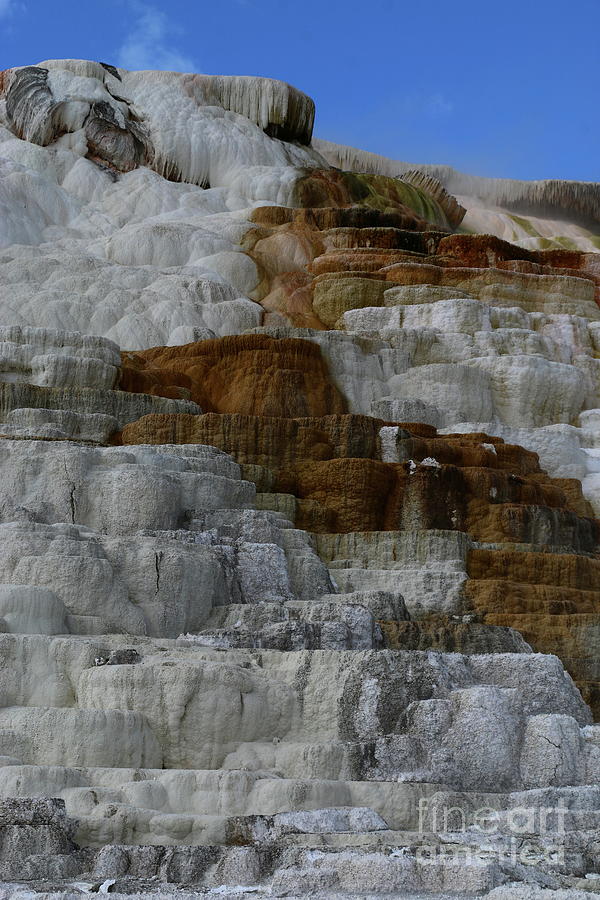 Travertine  Terrace Colors Photograph by Christiane Schulze Art And Photography