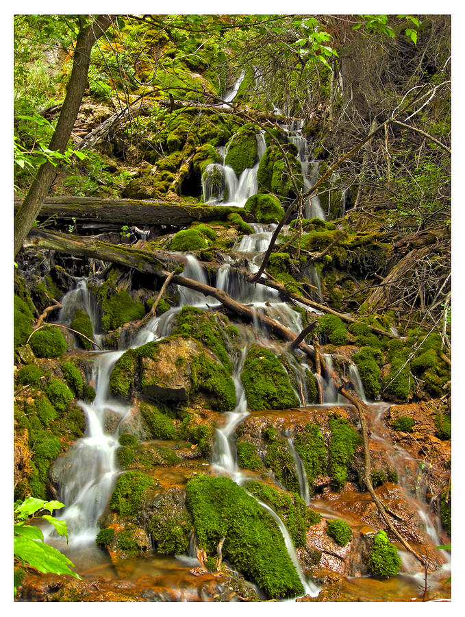 Travertine Waterfall - Hanging Lake Photograph by Luke Parsons - Fine ...