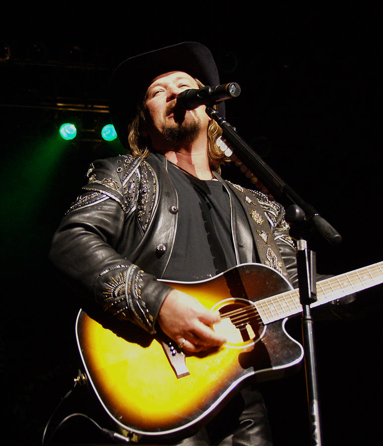 Travis Tritt Country Music Singer Photograph by Jeff Young