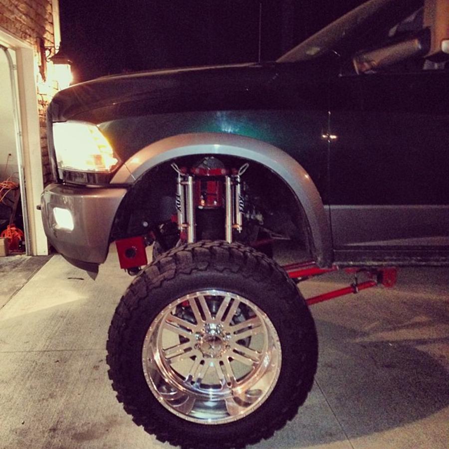 Cummins Photograph - @travisx22 New American Force Rims by Dustin Gregory 