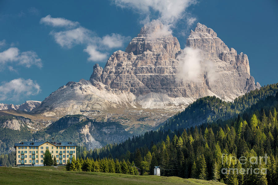 Tre Cime - Dolomites Photograph by Brian Jannsen