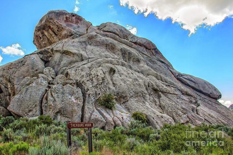 Treasure Rock In The City Of Rocks Photograph by Robert Bales