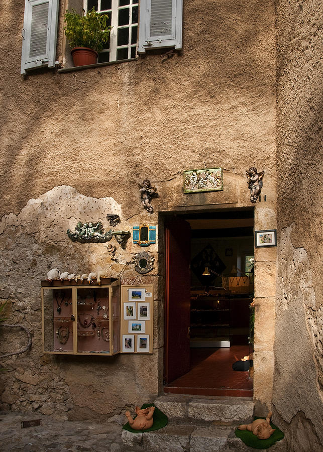 Treasures in Eze Photograph by Steven Sparks