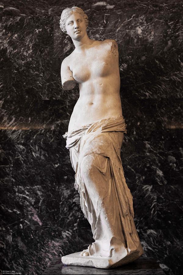 Treasures Of The Louvres - Venus de Milo  Photograph by Hany J