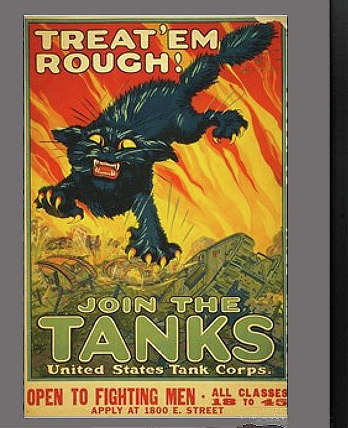 Treat em rough poster circa 1942 Photograph by David Lee Guss - Fine ...