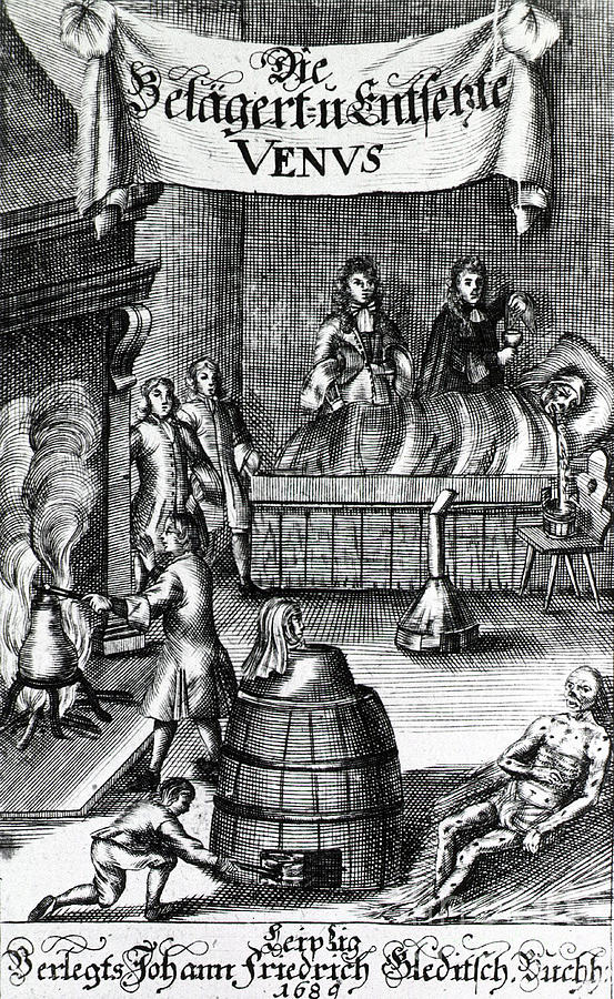 History Photograph - Treatments For Syphilis, 17th Century by Science Source