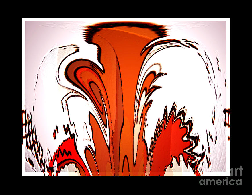 Abstract Digital Art - Tree by Aline Pottier Gama Duarte Abstract Digital Art - Tree by Aline Pottier Gama Duarte