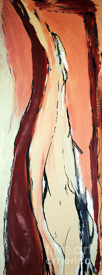 Tree and Her Browns Drawing by George D Gordon III