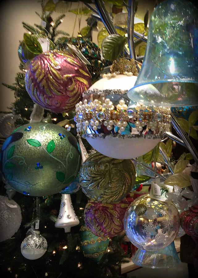 Tree Baubles Photograph by Donna Spadola