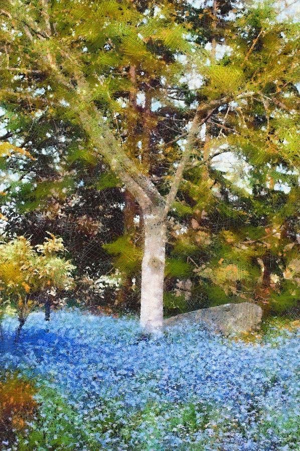 Flower Pastel - Tree by Chris Bird