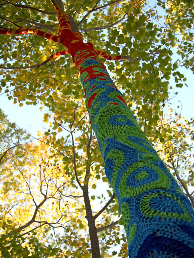 Tree Crochet Photograph by  Newwwman