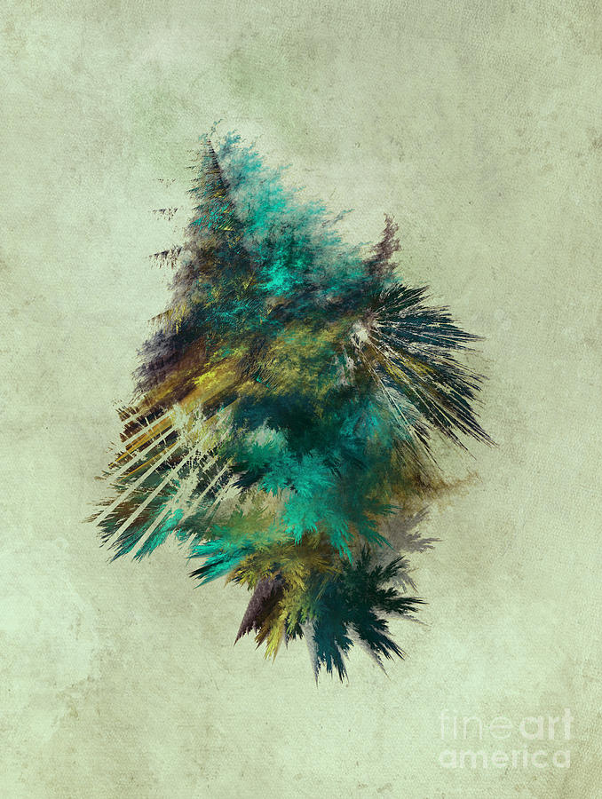 Tree - Fractal Art Digital Art by Justyna Jaszke JBJart