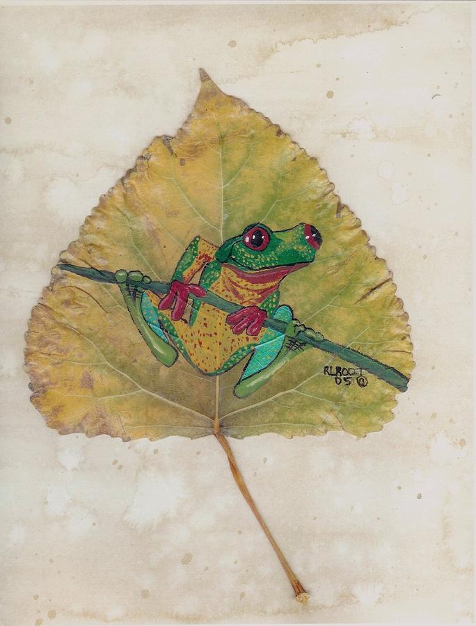 Tree Frog Painting by Ralph Root