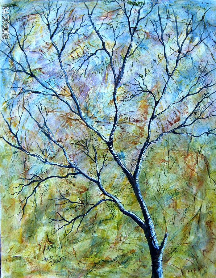 Tree number two Painting by Tami Booher Tree number two Painting by Tami Booher