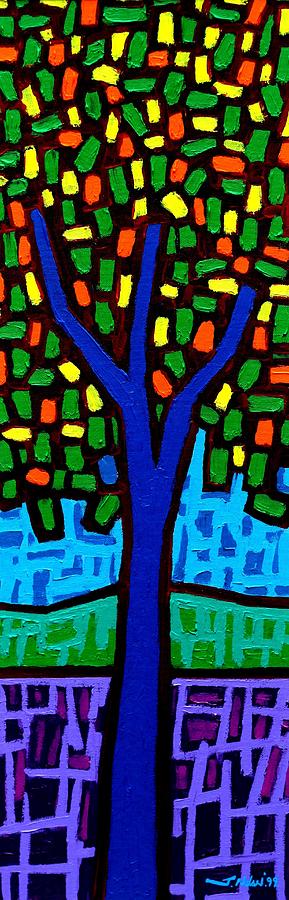 Abstract Painting - Tree of Colour by John  Nolan