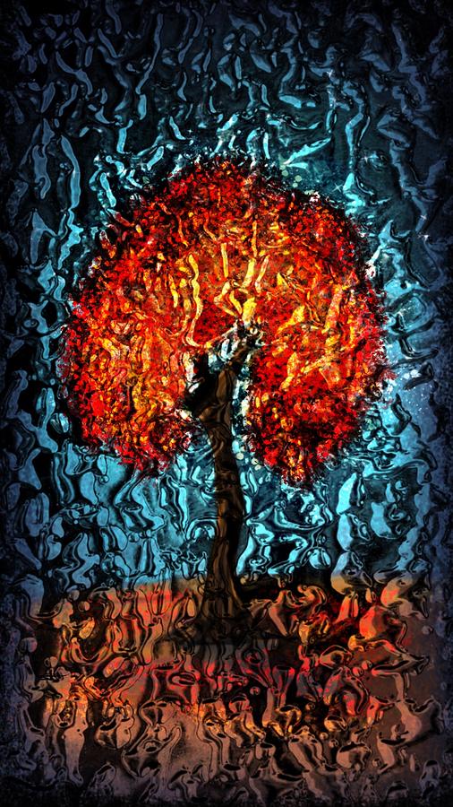 Tree of Glass Digital Art by Kathleen Hromada