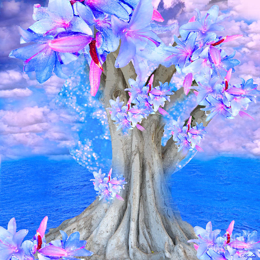 Tree Painting - Tree Of Hope by Saundra Myles