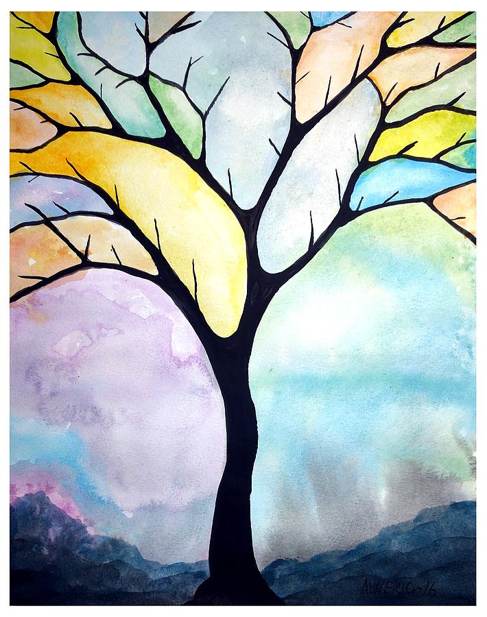 Tree of Life Painting by Edwin Alverio