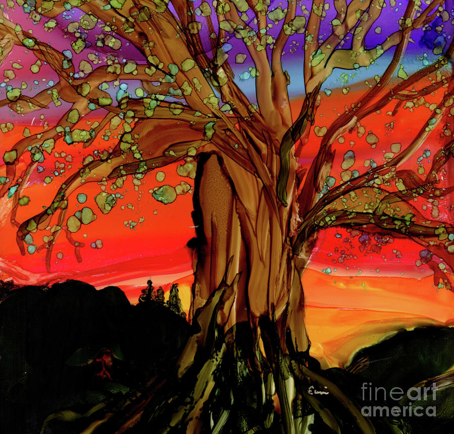 Tree of Life Painting by Eunice Warfel