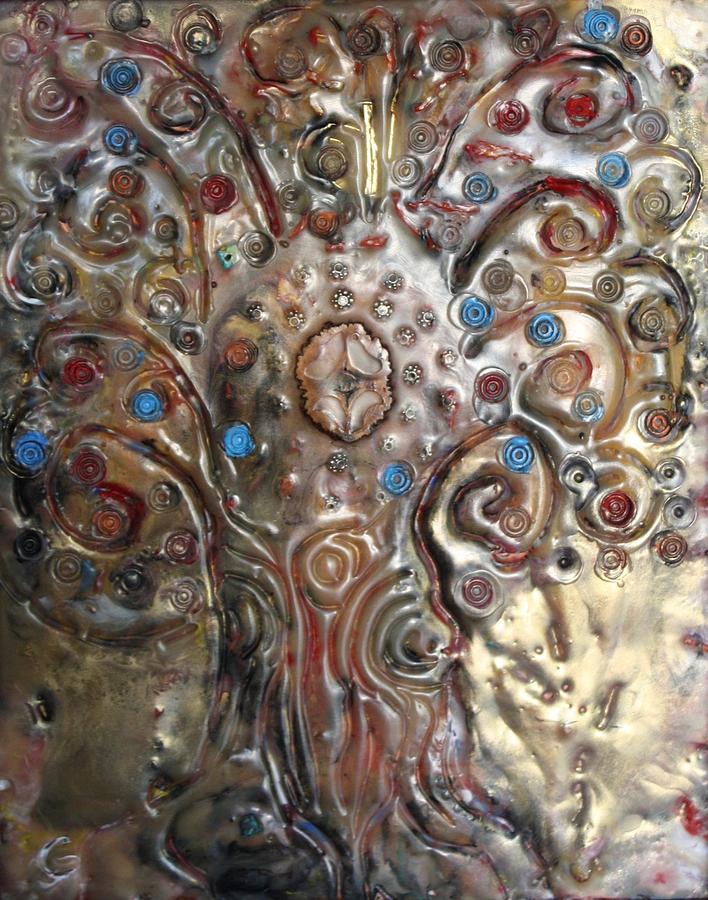 Tree Of Life Painting by Gitta Brewster