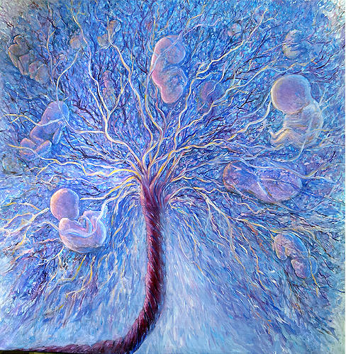 Tree of Life Painting by Gladiola Sotomayor