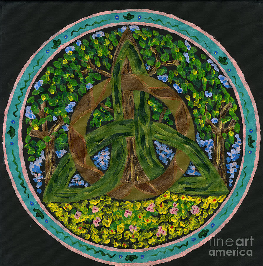 Tree of Life Painting by Julia Stubbe