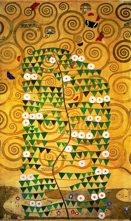 Tree of Life Stoclet Frieze Painting by Gustav Klimt