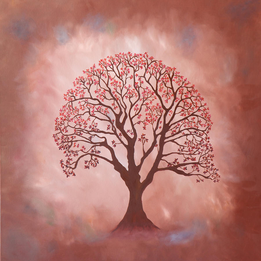 Nature Painting - Tree of Life by Vickie Schafer