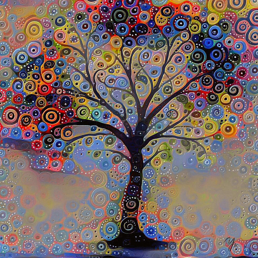 Tree Of Paradise 3 Digital Art by Yury Malkov