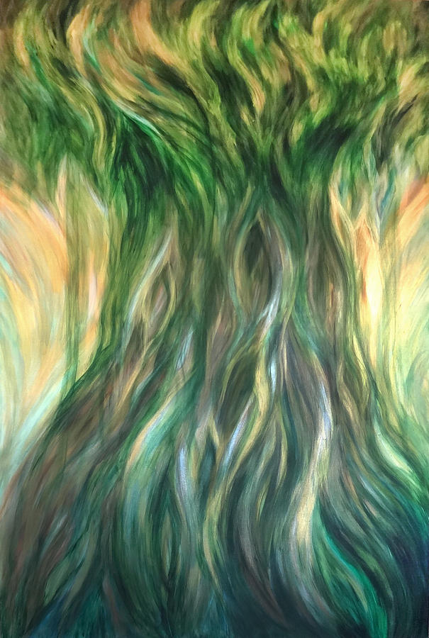 Tree of Wisdom Painting by Michelle Pier