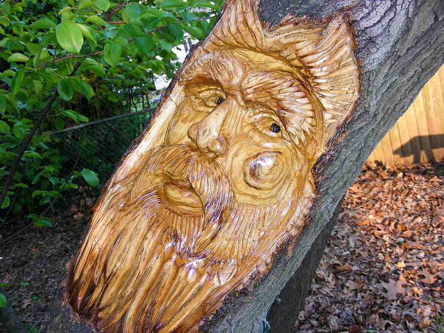 Tree Spirit Sculpture by Guy Jackson | Fine Art America