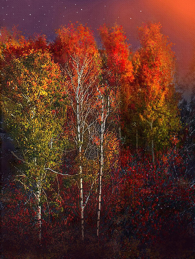Landscape Painting - Treeline by Robert Foster